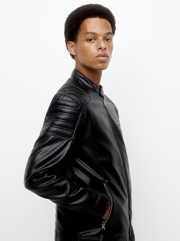 Pull&Bear Between-season jacket in Black