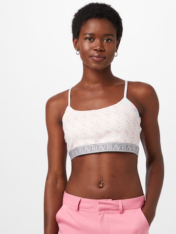 Bustier Soutien-gorge River Island en blanc : devant