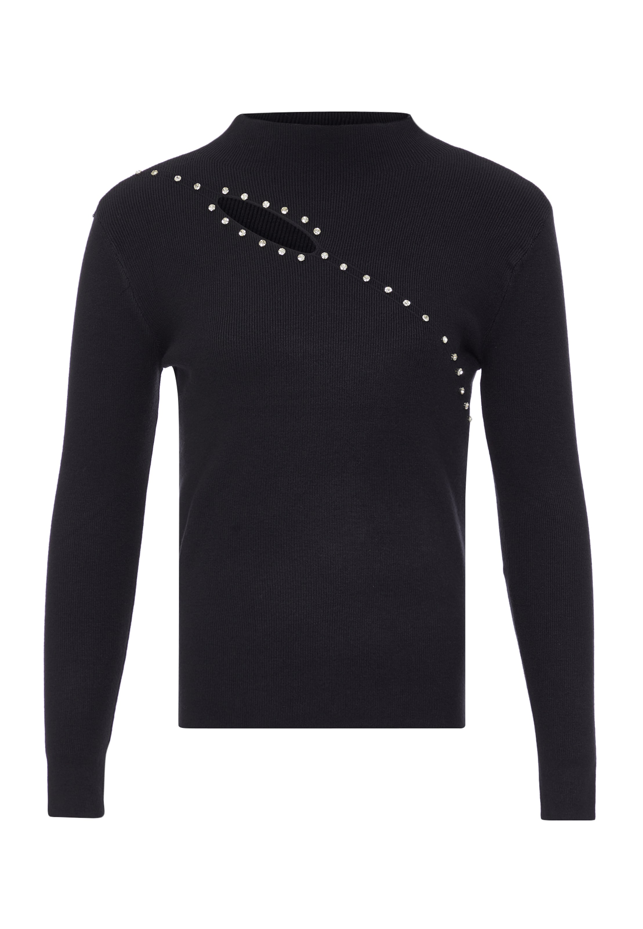 bling bling by leo Sweater in Black: front
