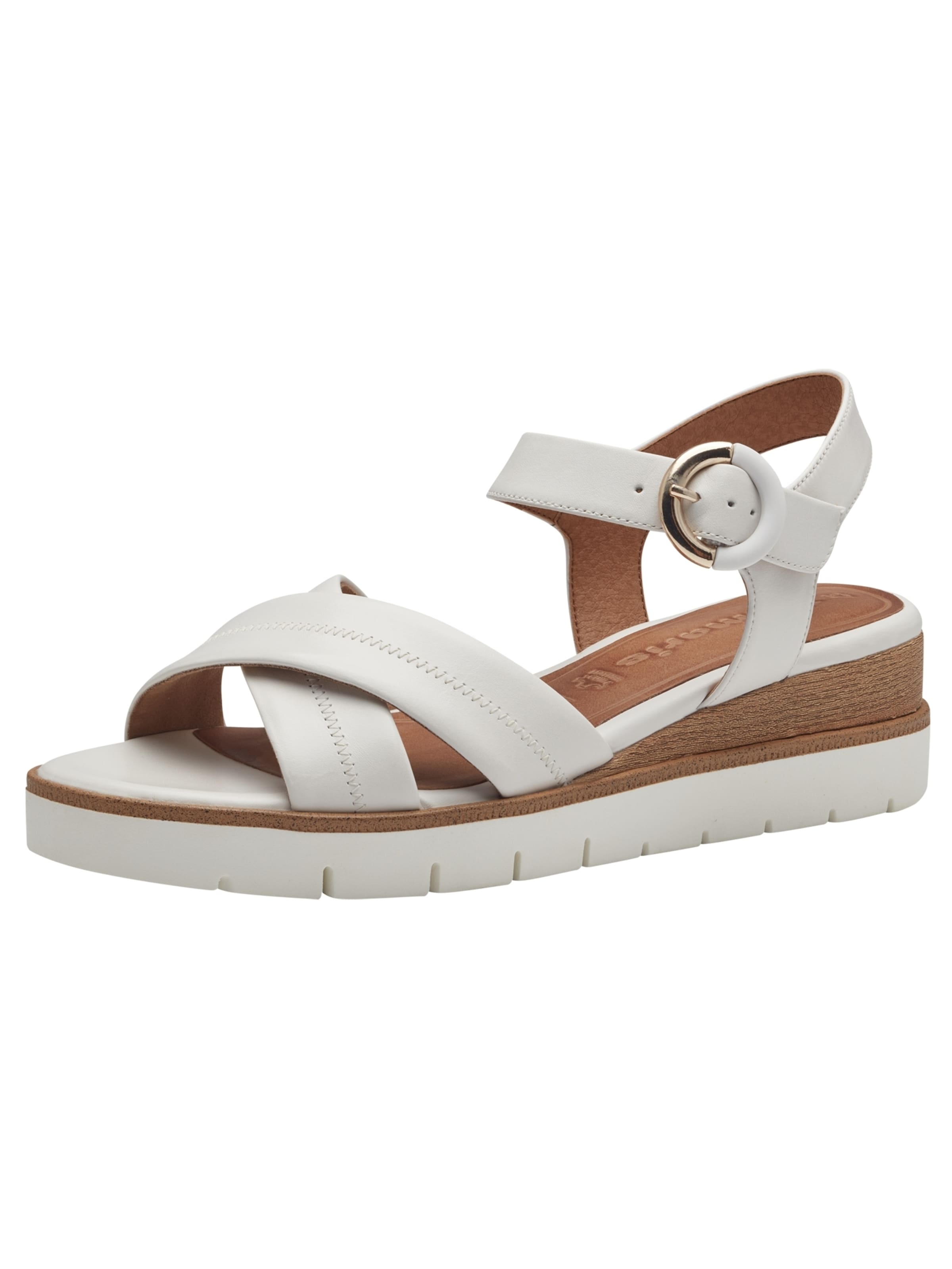 Tamaris Sandal in White: front