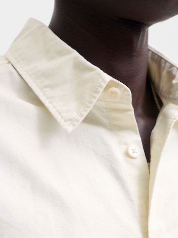 JACK & JONES - Ajuste confortable Camisa de negocios 'JORFrederiksberg' en blanco