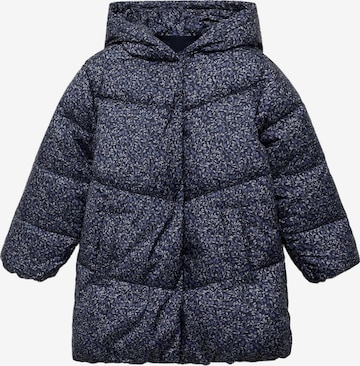 MANGO KIDS Pitkä takki 'Anna' värissä sininen: etupuoli