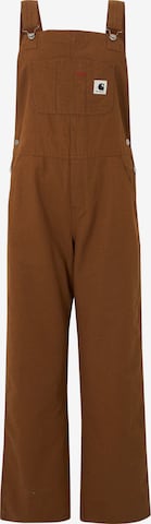 Carhartt WIP Regular Haalari 'Bib' värissä ruskea: etupuoli