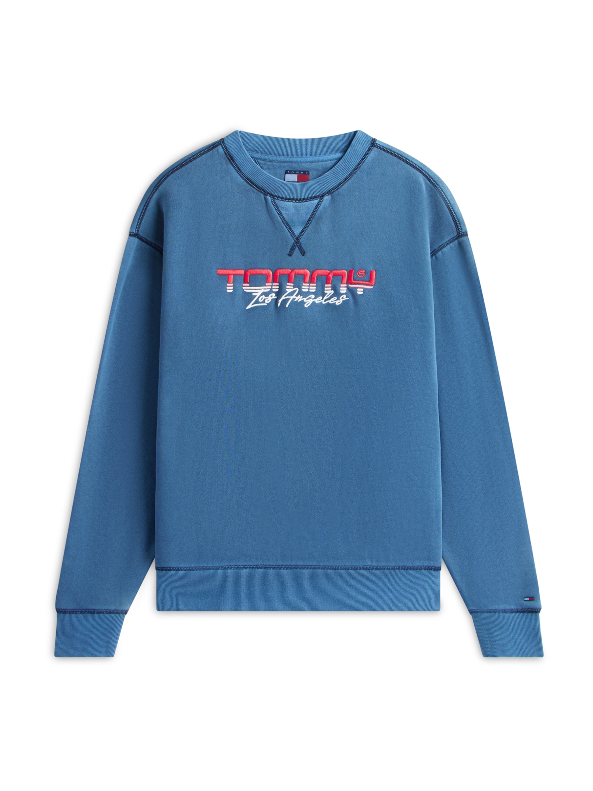 Tommy Jeans Sweatshirt i blå: forside
