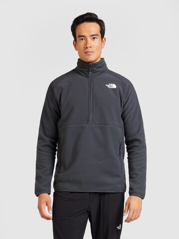 THE NORTH FACE Sportovní svetr 'GLACIER' – černá: přední strana