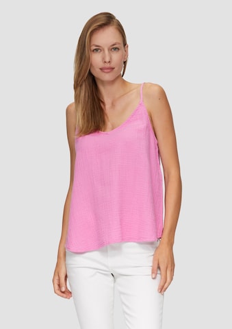 Haut s.Oliver en rose : devant
