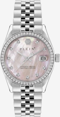 Philipp Plein Analog Watch in Silver: front