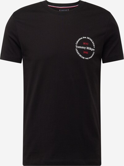 TOMMY HILFIGER T-Shirt en rouge / noir / blanc, Vue avec produit