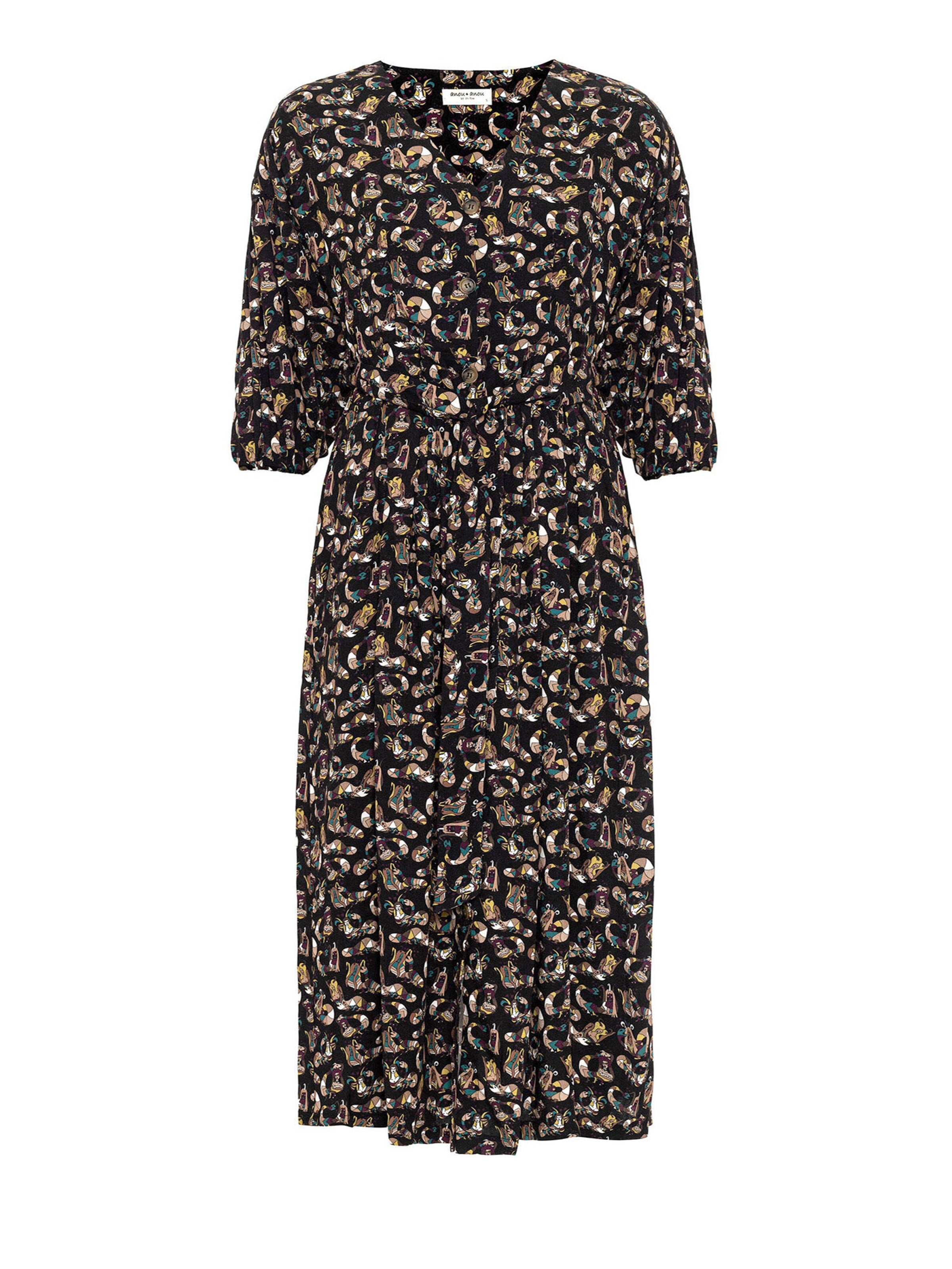 Abito di Anou Anou in blu: frontale