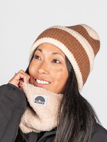 WESORA GmbH Beanie 'Mütze - Twist Recyceld' in Beige