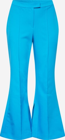 River Island Plus Flared Broek in Blauw: voorkant