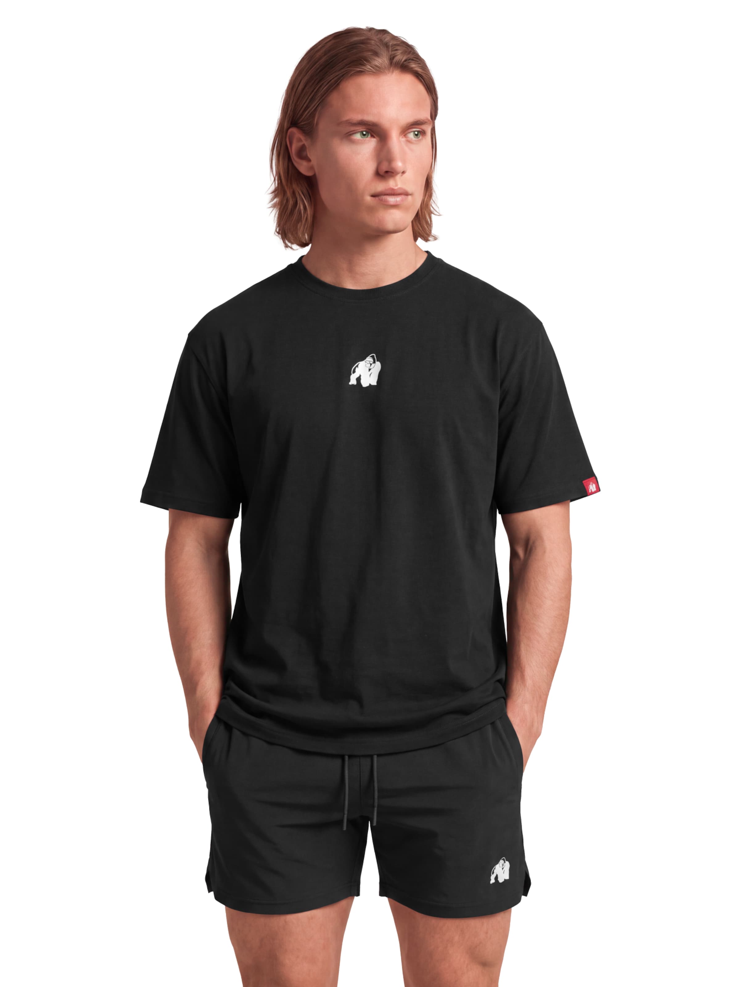 Gorilla Wear Functioneel shirt 'Rock Springs' in Zwart: voorkant