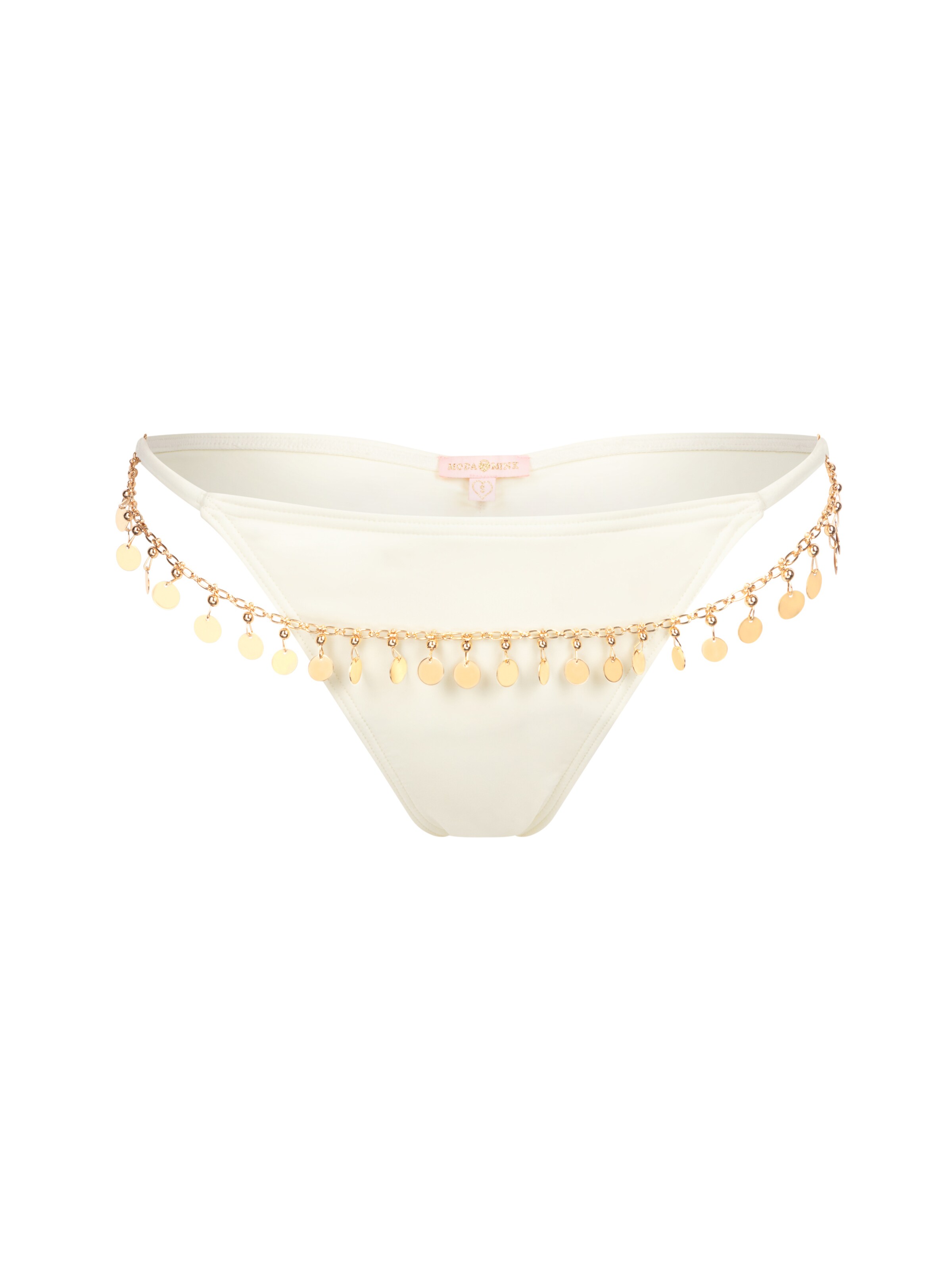 Moda Minx Bikini bottom 'Havana Maria' in Beige: front