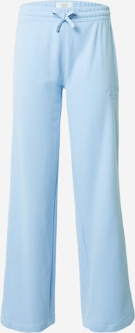 DC Shoes Szeroka nogawka Spodnie w kolorze niebieski: przód