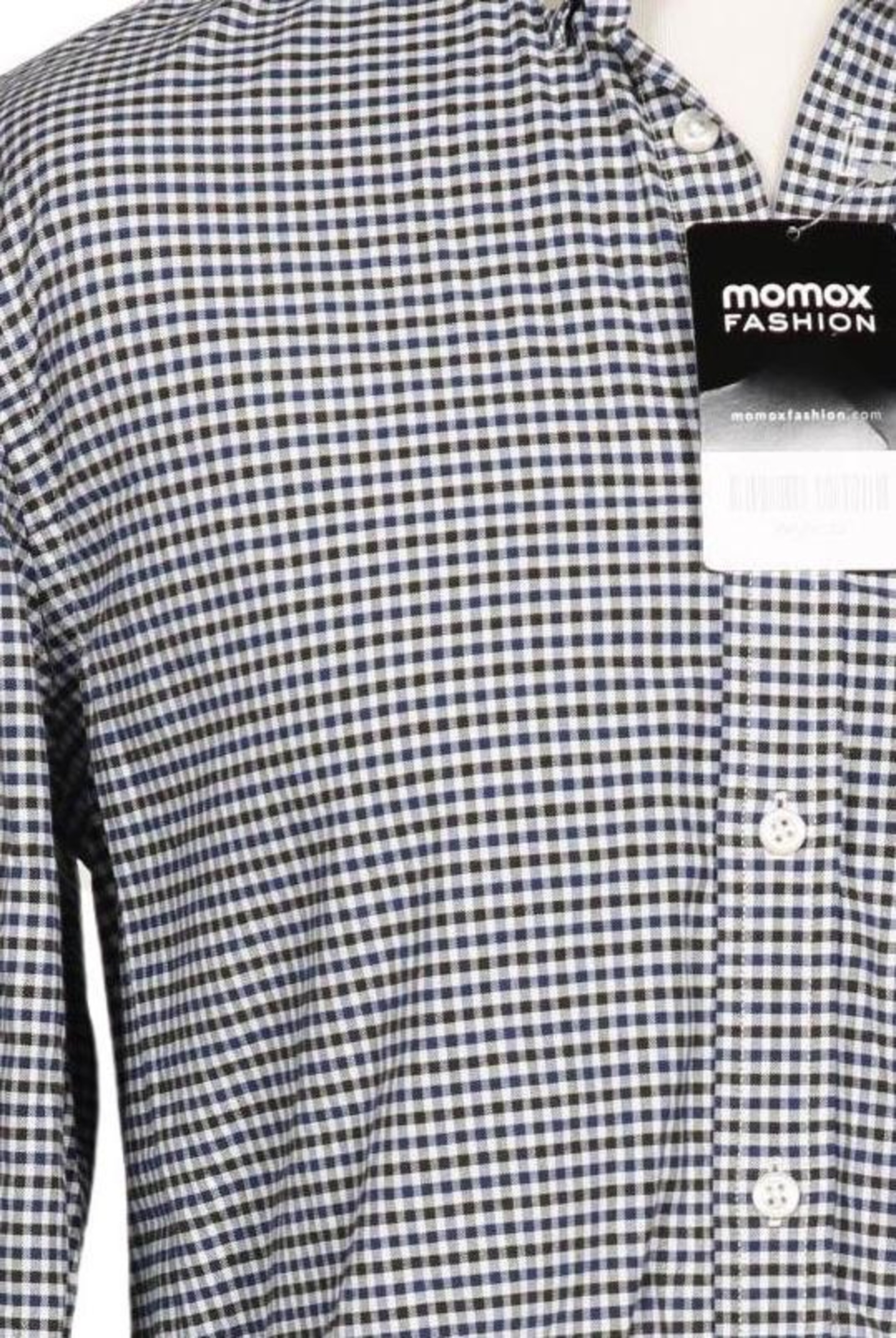 TOMMY HILFIGER Button Up Shirt in L in Blue