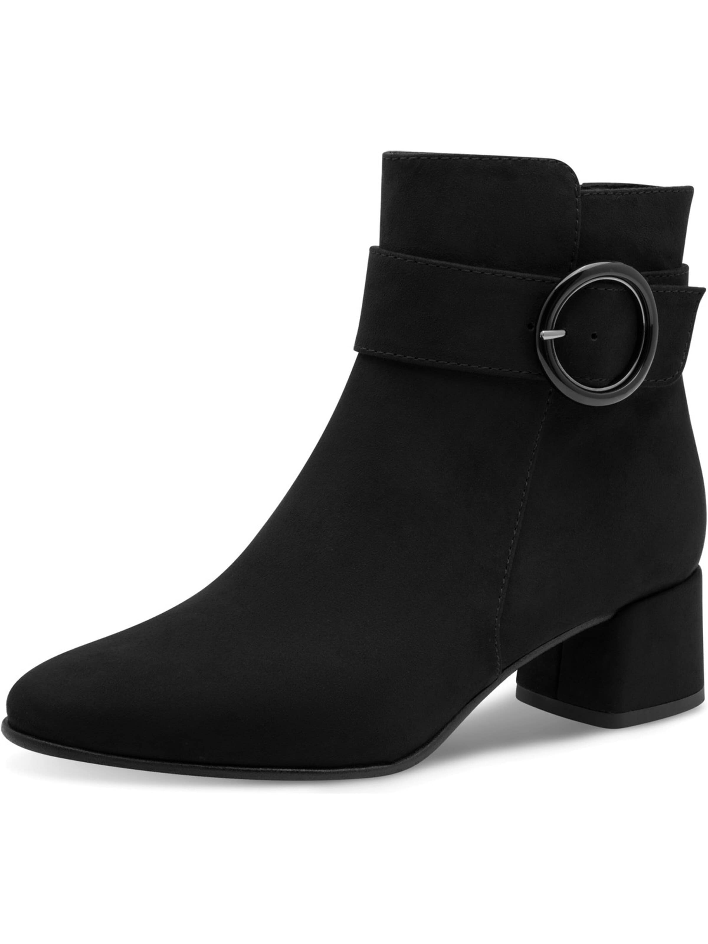 MARCO TOZZI - Botas de tobillo 'Marco' en negro: frente