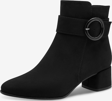 MARCO TOZZI - Botas de tobillo 'Marco' en negro: frente