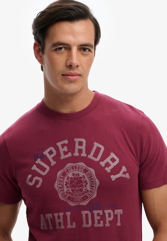 Superdry & Co Shirt 'Vintage Prep' in Rood