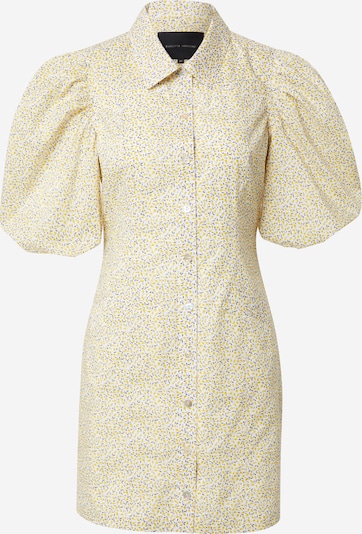 Birgitte Herskind Robe-chemise 'Ami' en jaune / jaune pastel / anthracite, Vue avec produit