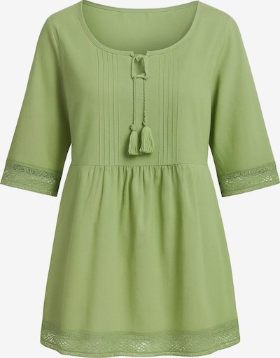 Stil Diva Bluse in hellgrün, Produktansicht