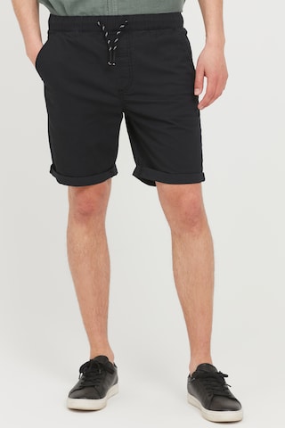!Solid Regular Chino Pants 'LINAN' in Black: front