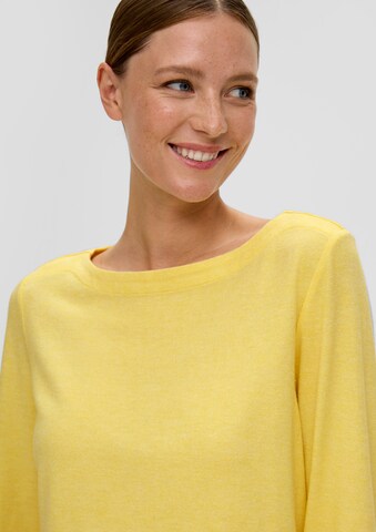 T-shirt s.Oliver en jaune