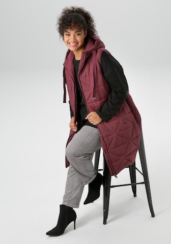 Aniston Weste in Rot