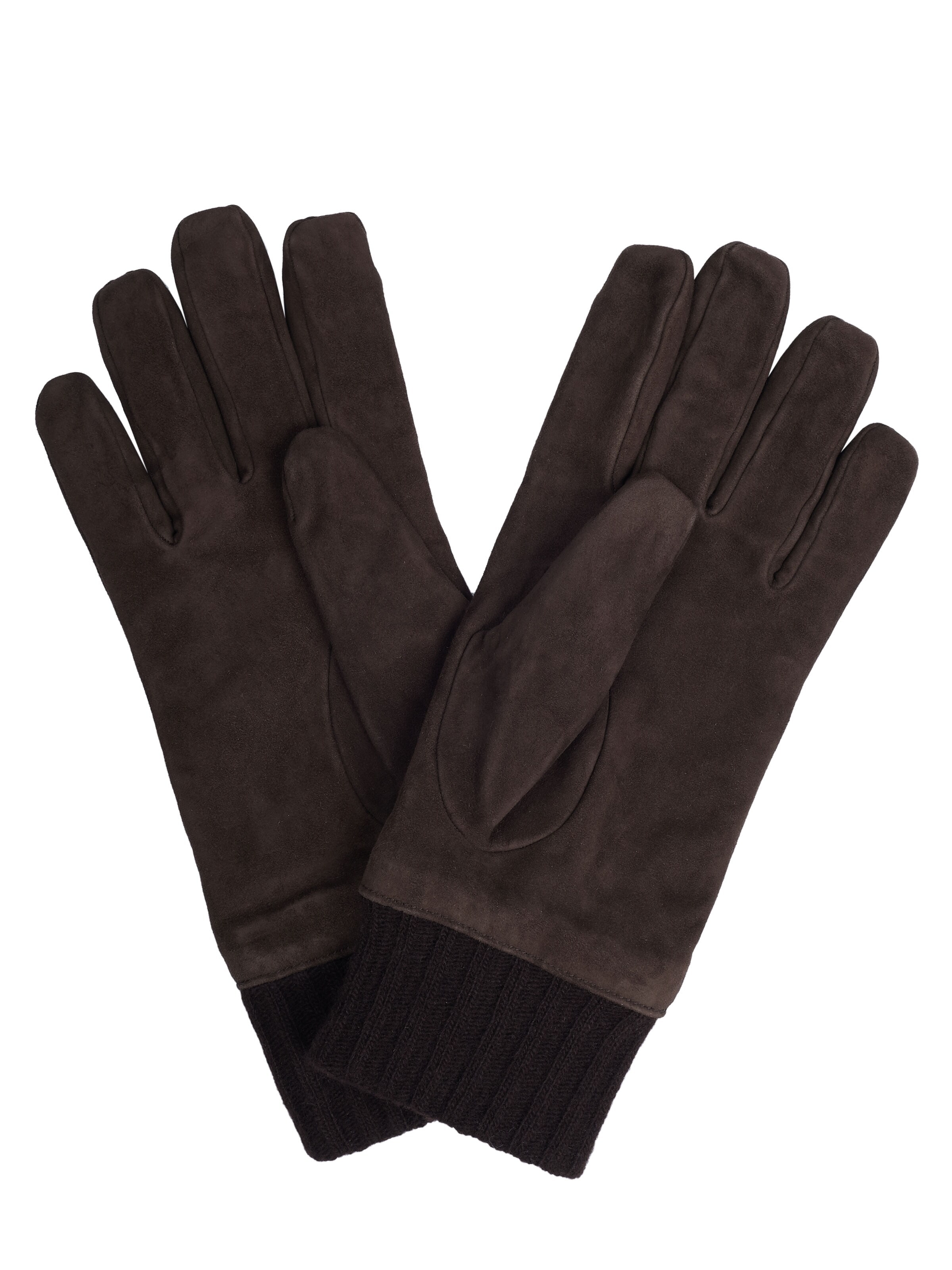 PAL ZILERI Full finger gloves in Brown