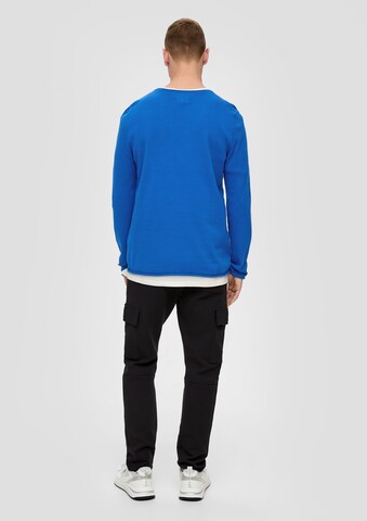 QS Pullover in Blau