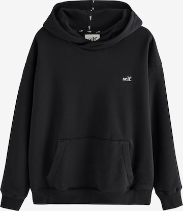 juoda Next Megztinis be užsegimo: priekis