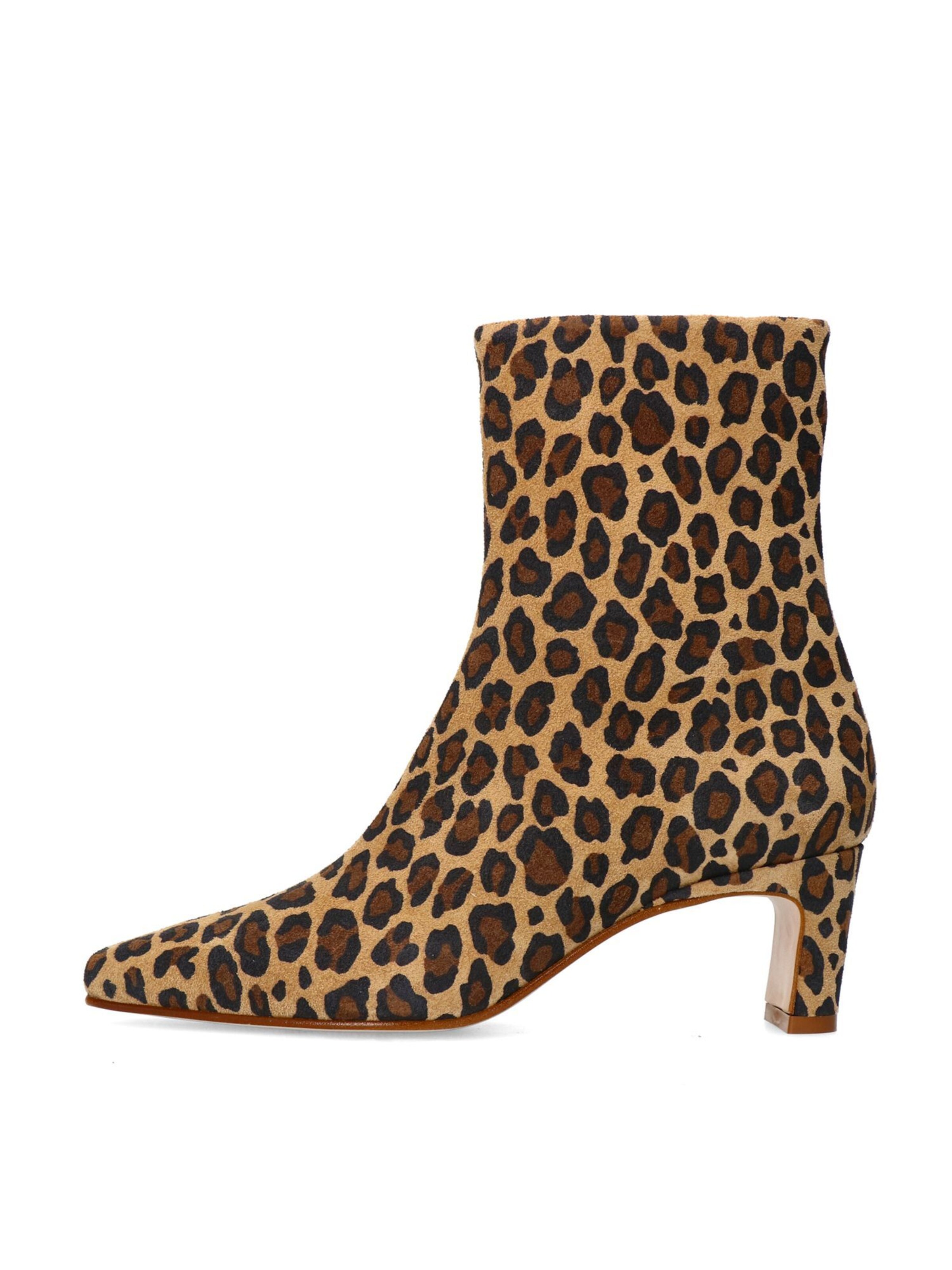 MANFIELD Stiefelette in Braun