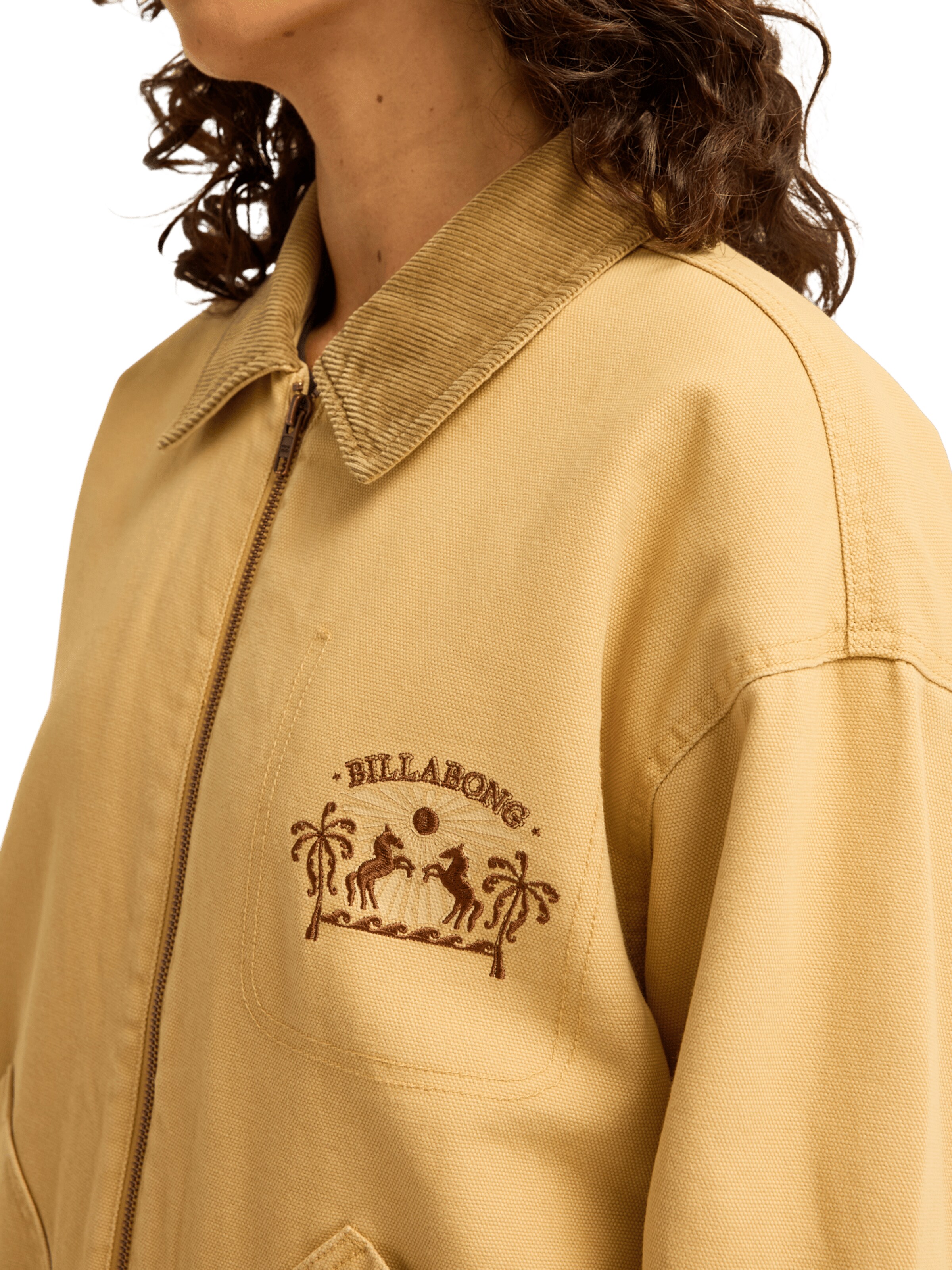Giacca di mezza stagione di BILLABONG in giallo