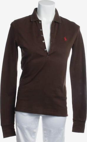 Polo Ralph Lauren Shirt langarm M in Braun: predná strana