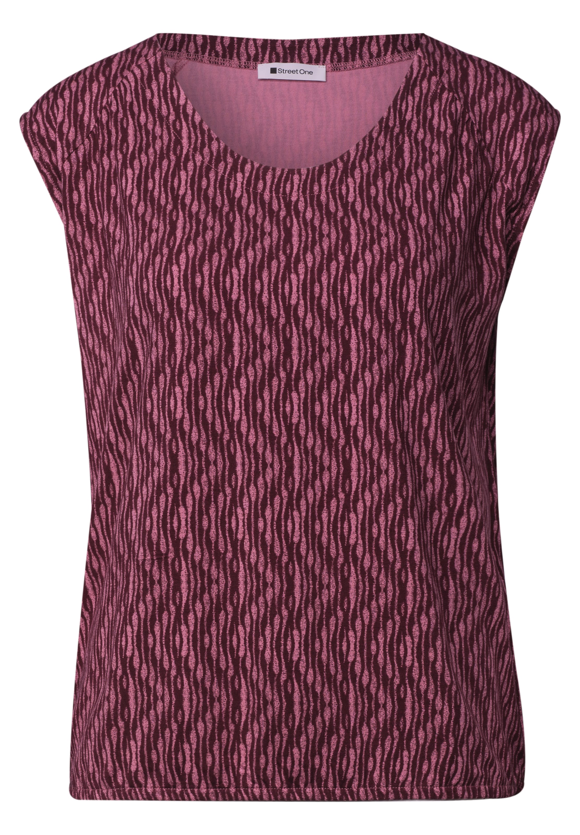 STREET ONE T-Shirt in Pink: Vorderseite