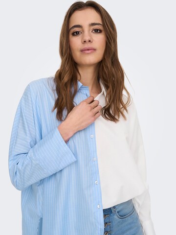 ONLY Blouse 'New Grace' in Blauw