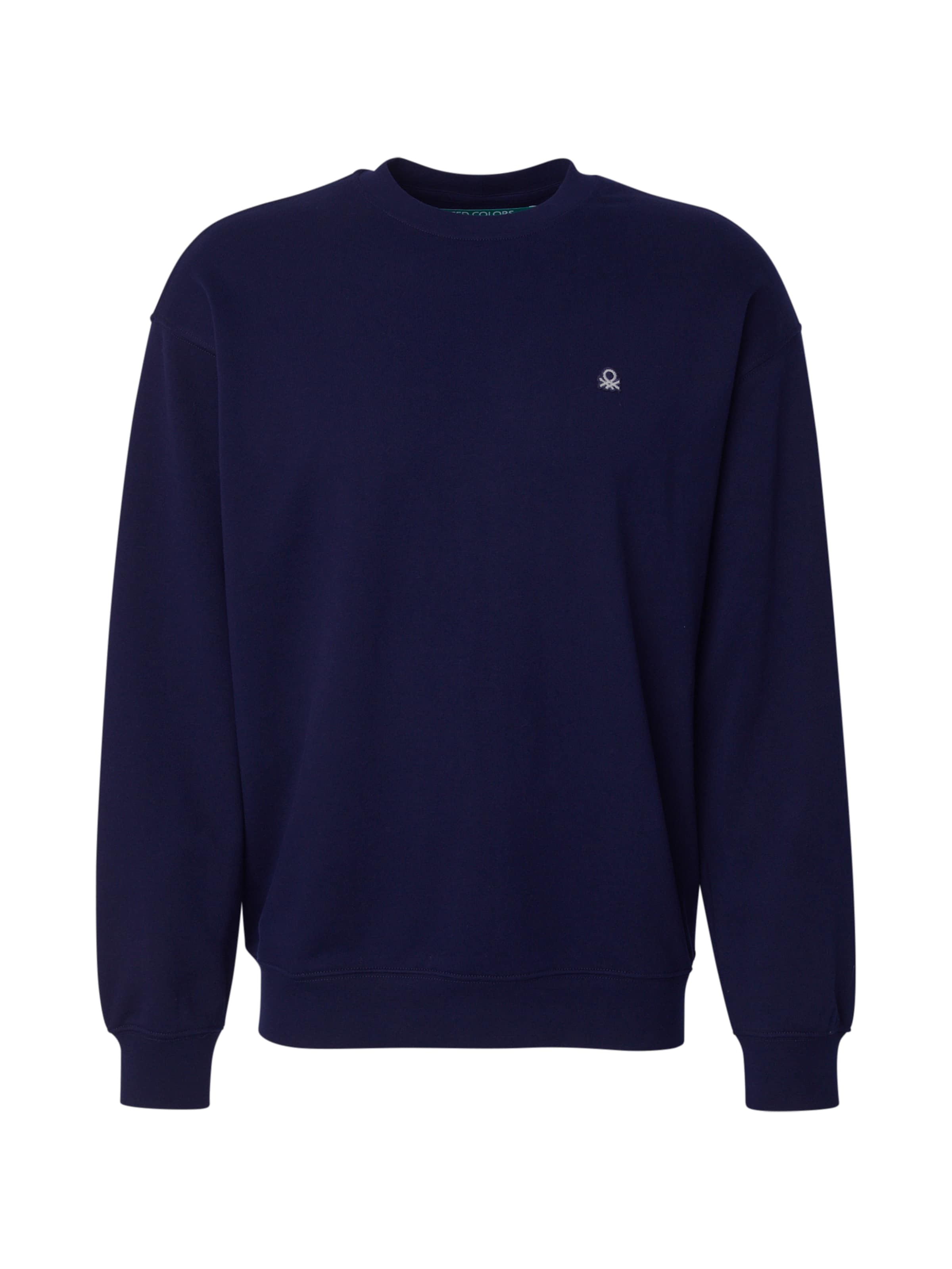 Felpa di UNITED COLORS OF BENETTON in blu: frontale