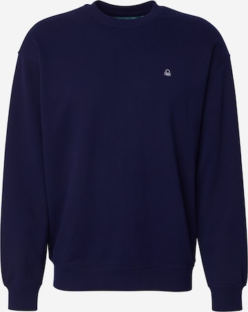 UNITED COLORS OF BENETTONSweater majica - plava boja: prednji dio