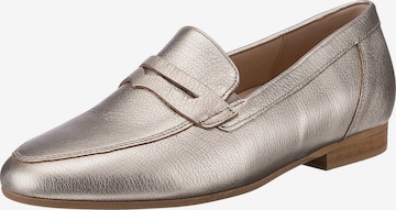 GABOR Classic Flats in Gold: front