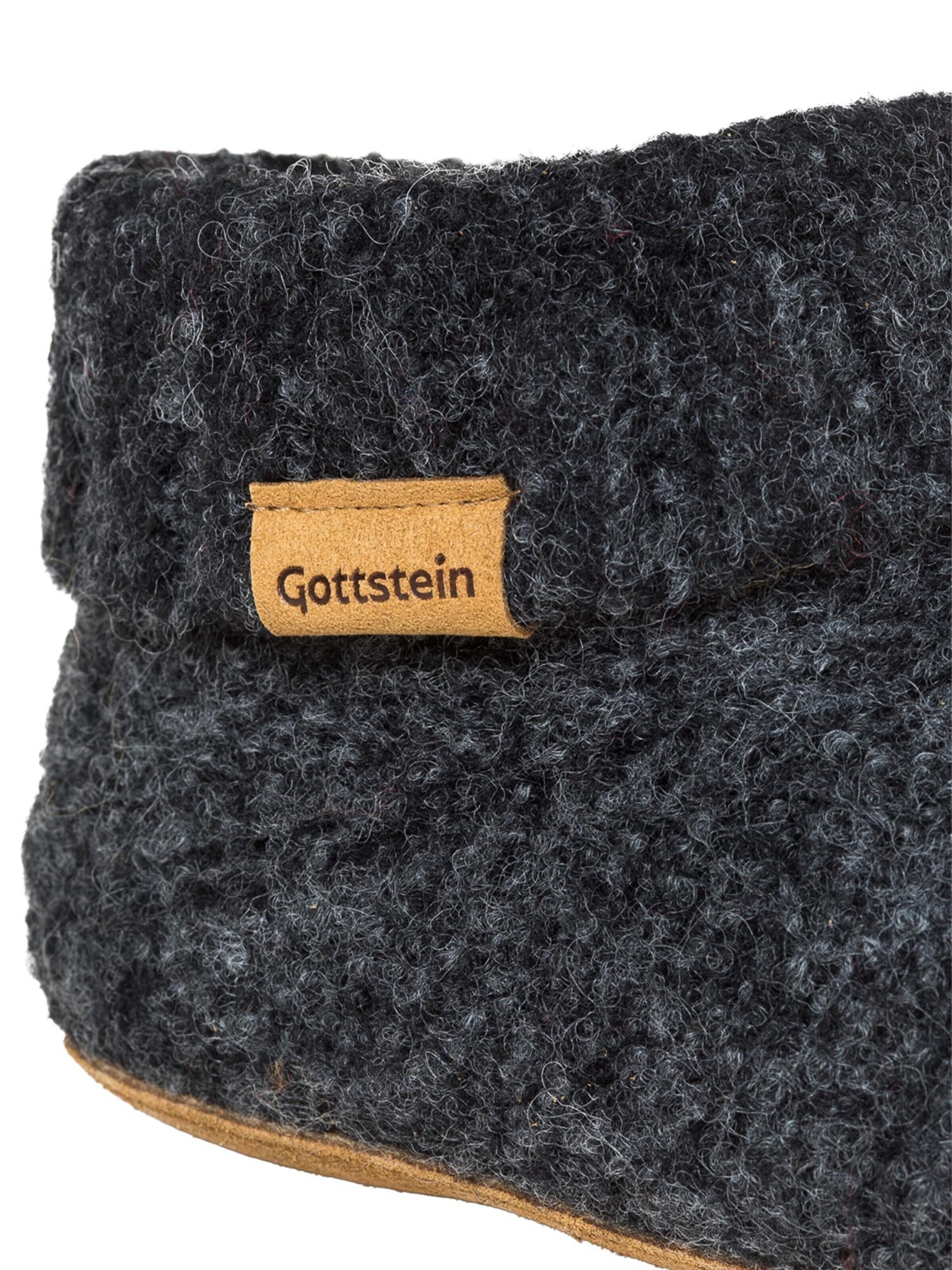 Gottstein Mules 'Knit Boot' in Grey