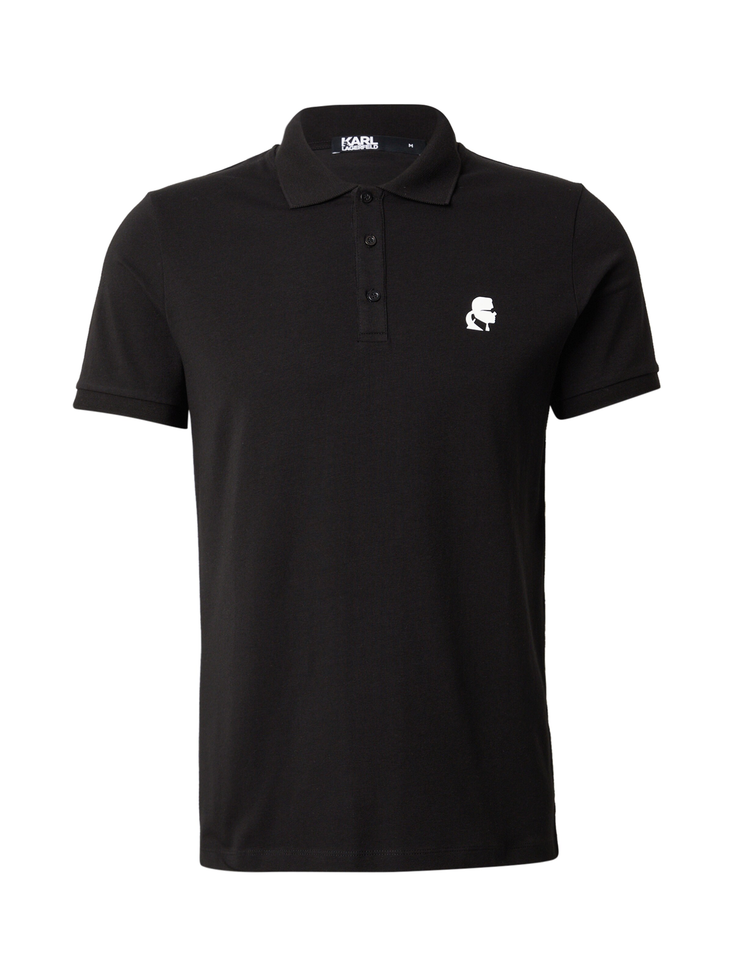 Karl Lagerfeld - Camiseta en negro: frente