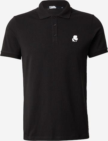 Karl Lagerfeld - Camiseta en negro: frente