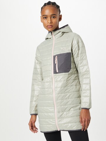 Kari Traa Outdoor Coat 'KVITNE' in Grey: front