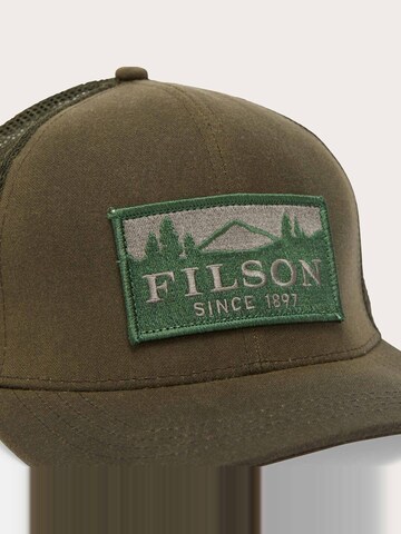 Cappello da baseball 'Logger Mesh Cap Otter Green' di Filson in verde