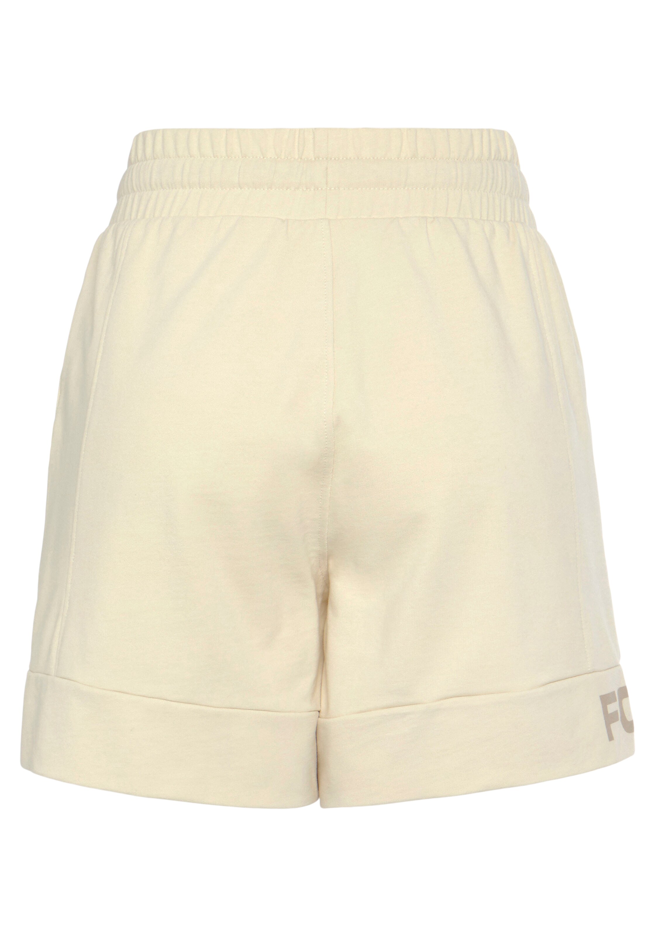 FCUK Широки крачоли Панталон в бежово