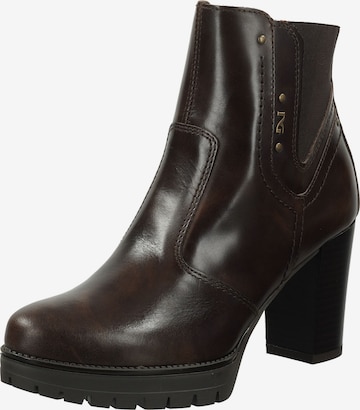 Nero Giardini Ankle Boots in Brown: front