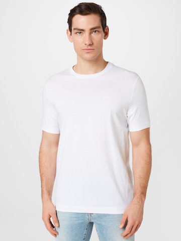 BOSS Black T-Shirt 'Thompson 01' in Weiß: predná strana