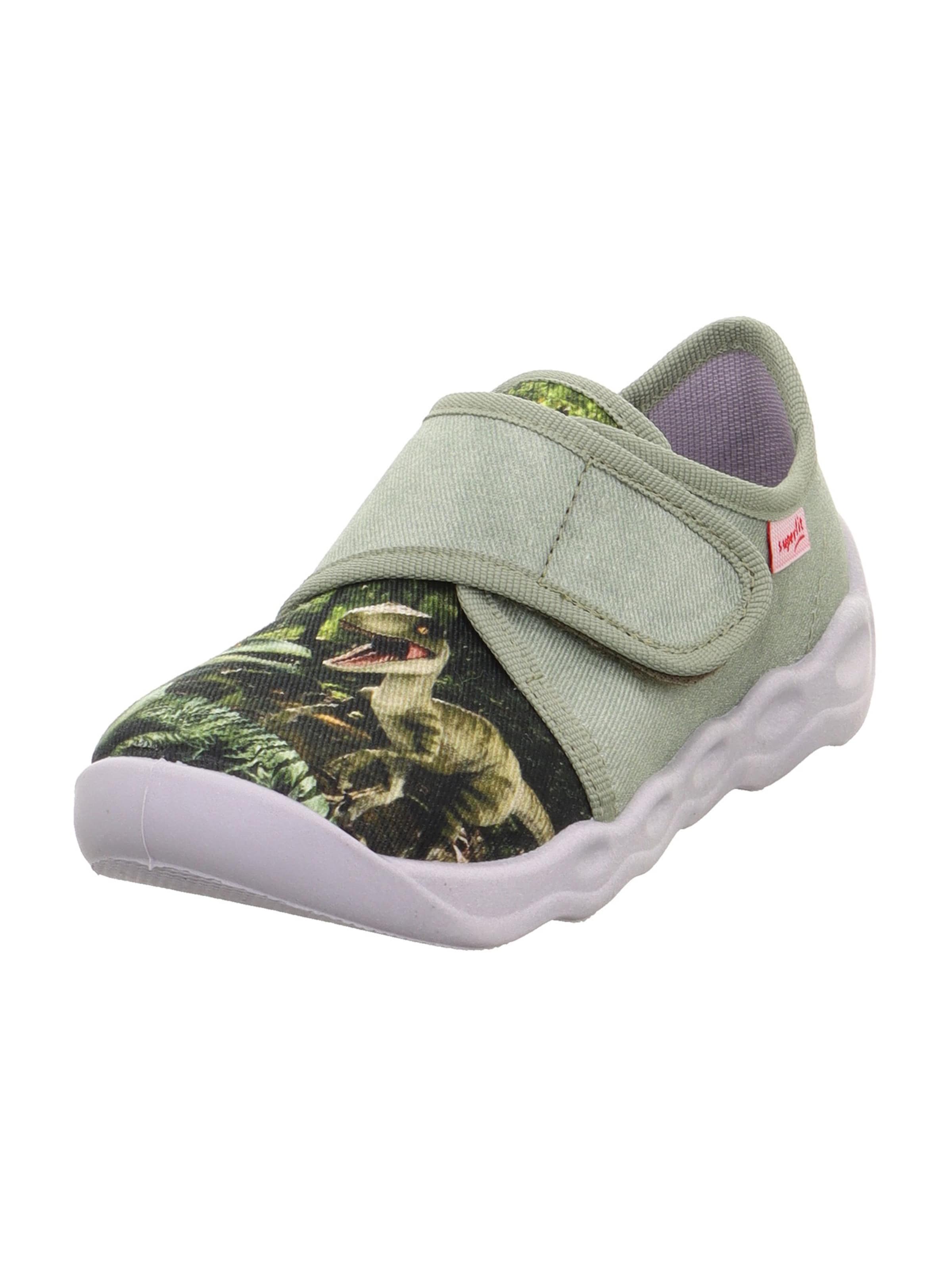 Pantoufle &#x27;BUBBLE&#x27; SUPERFIT en vert : devant