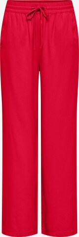 JDY Pants 'JDYSAY' in Red: front