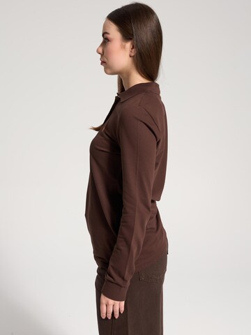 NOWIHT Shirt 'Josephine'‌‌‌‌ in Braun