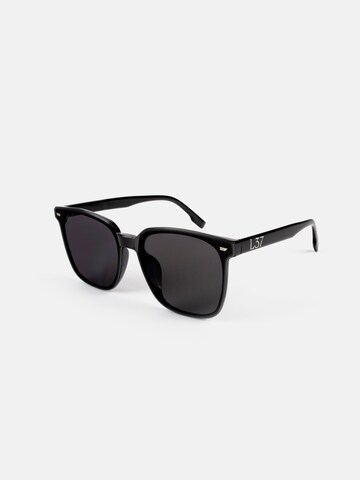 L37 HANDMADE SHOES - Gafas de sol 'SIGMA' en negro: frente